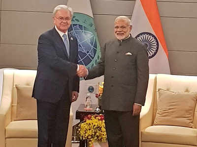 SCO  Secretary General calls on PM Modi, hails India's contributions to bloc