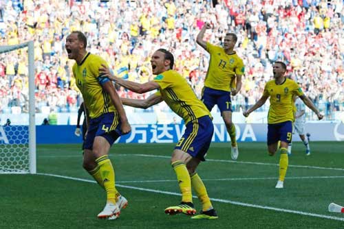 Sweden beats Korea to reassert European supremacy
