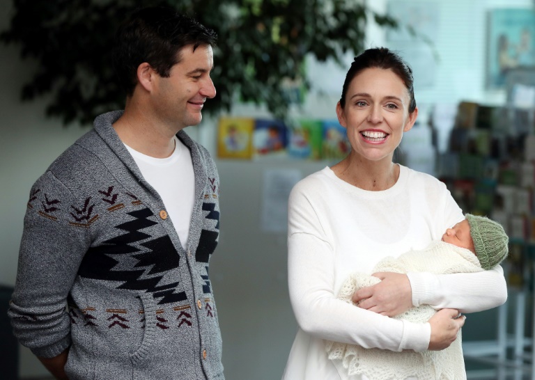 New Zealand PM hopes for new world for daughter Neve