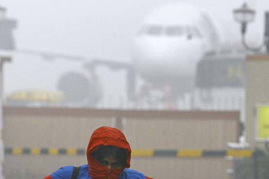 Dust haze throws normal life out of gear in Punjab & Haryana; flight operations again hit