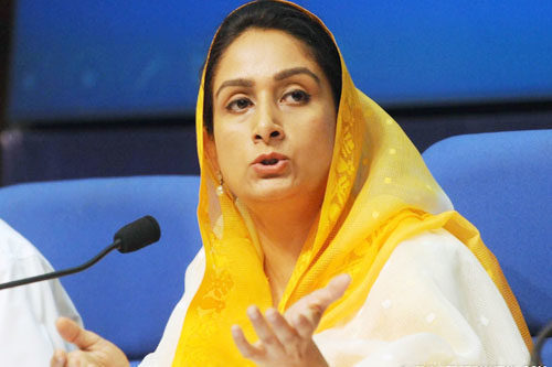 Harsimrat Badal asks govt to waive State GST on langar purchases in Punjab