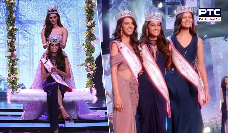 Anukreethy Vas from Tamil Nadu crowned Femina Miss India 2018