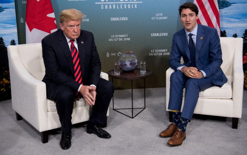Trump trade fury torpedoes G7 summit