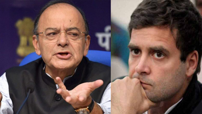 'How much does he know, when will know', Jaitley on Rahul's speech