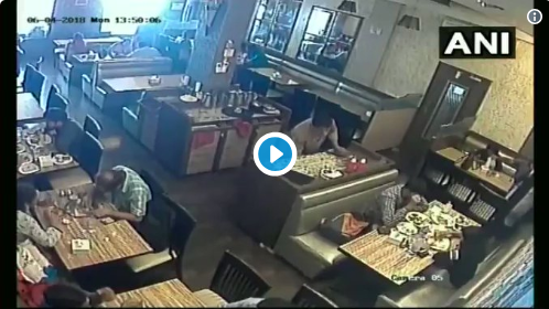 Watch Video: Phone explodes in man’s pocket at Mumbai restaurant