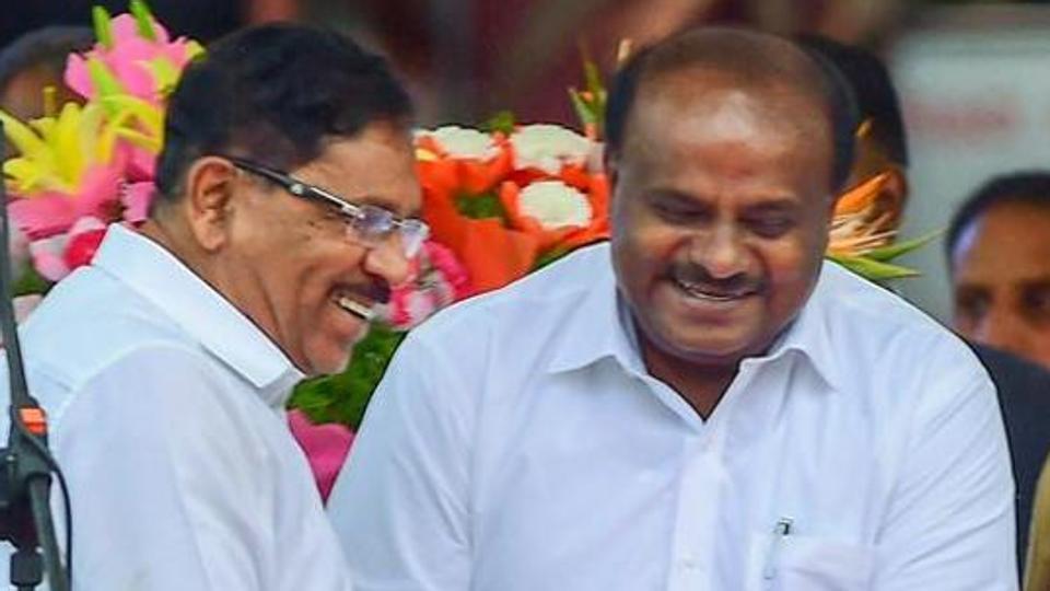 H D Kumaraswamy ministry in Karnataka expanded, induction of 25 ministers