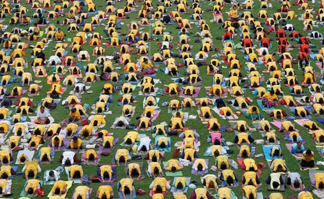 Over a lakh create record in Kota as Yoga Day witnesses enthusiasm across the country