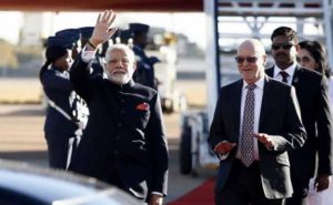 PM Modi arrives in S Africa for BRICS Summit