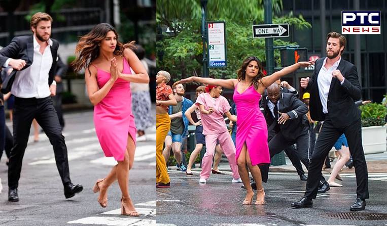 Priyanka Chopra and Liam Hemsworth took to the streets of NY literally!