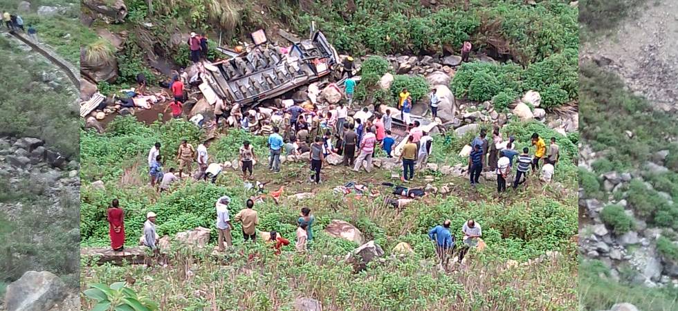 47 killed as bus falls into gorge in  Uttarakhand