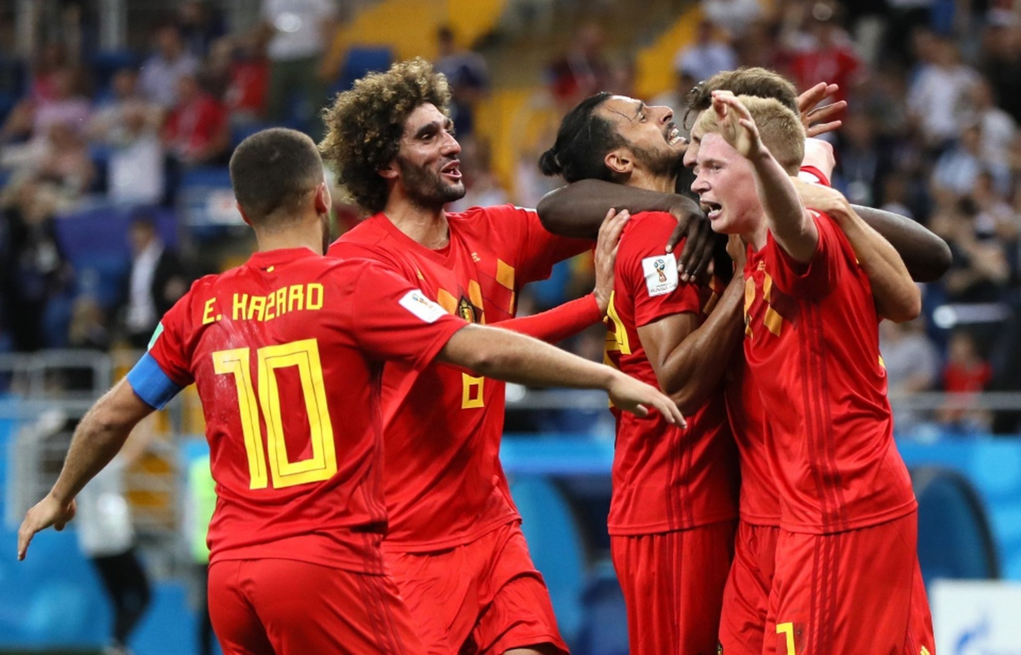 FIFA World Cup 2018: Last minute goal by Chadli gets Belgium through