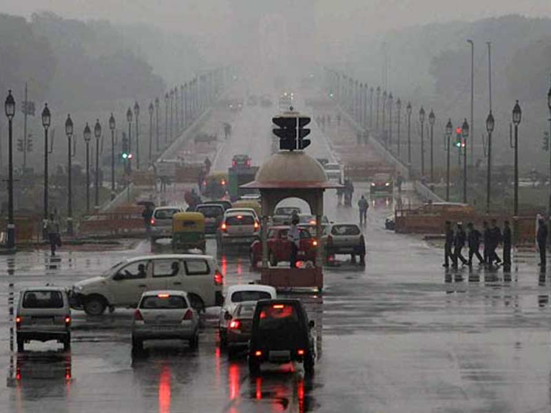 Rains Lash Parts Of Delhi, Humidity Levels Remain High