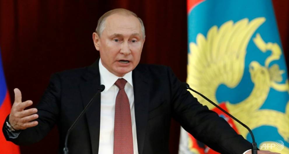 Putin slams US forces ready to 'sacrifice' Russia-US ties