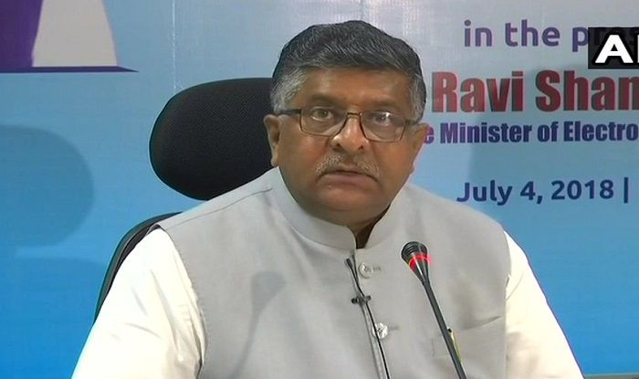Mob-lynching cases: IT minister Prasad demands accountability from WhatsApp