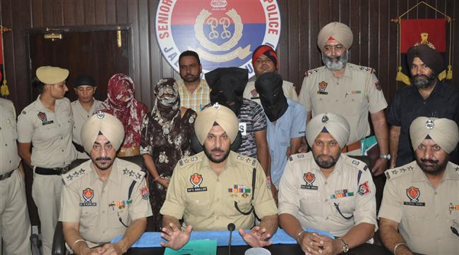 Jalandhar (Rural) Police Exposed Inter-State Drug Smuggler Gang