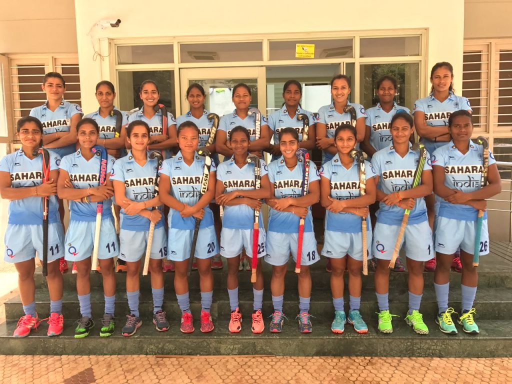 Indian women's hockey team leaves for London to play in Vitality World Cup
