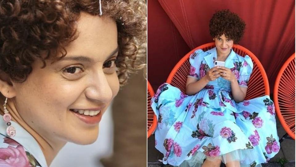 Thick, luscious curls, Kangana Ranaut debuts a new look from 'Mental Hai Kya'