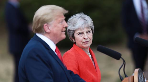 Trump asked me to sue EU over Brexit, says Theresa May
