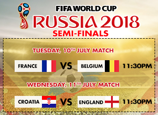 FIFA World Cup Semi Final Schedule