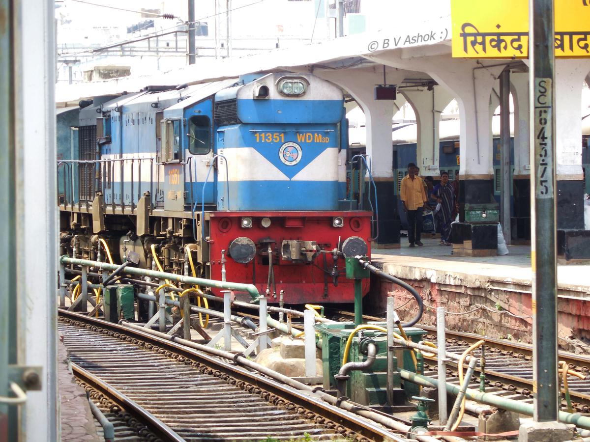 Hisar-Secunderabad Train Flagged Off