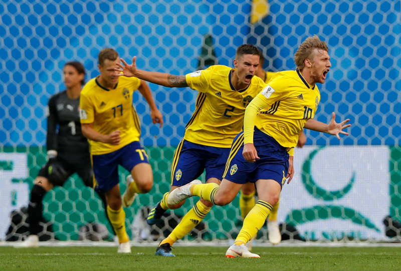FIFA World Cup 2018: Sweden wins 50th World Cup match, place in quarter-finals
