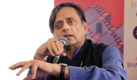 Tharoor kicks up row with 