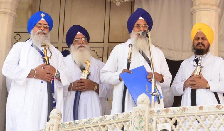 Important Decisions Taken At The Meeting Of Five Sikhs In Sri Akal Takht