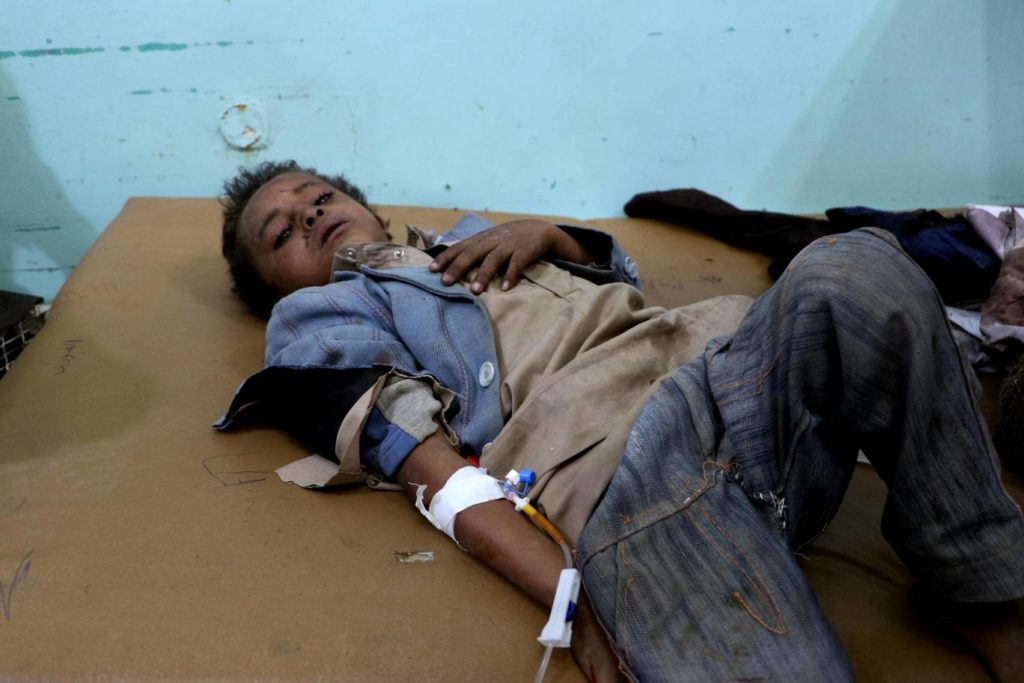 At Least 29 Children Killed By Saudi-Led Air Strike On Yemeni School Bus