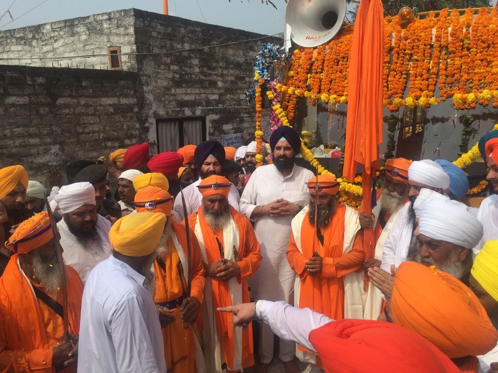 Bikram Majithia participates in Baba Jiwan Singh Chetna March to seek blessings of Almighty