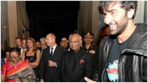Ranbir Kapoor, Alia Bhatt welcome President of India on sets of 'Brahmastra'