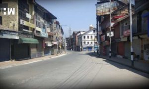 Markets remained closed in Srinagar