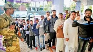 Jammu and Kashmir fifth phase panchayat Voting