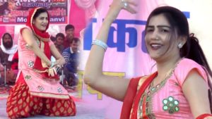 Haryana Dancer Sapna Chaudhary Bihar Dance During Police Lathi charge