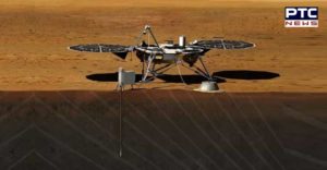 US space agency Nasa new robot on Mars lands