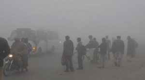 Punjab many locations Shade dense fog Batala happened Big road accident