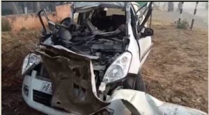 Barnala town Handiaya Road Accident 2 police men death