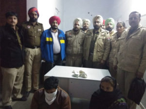 Indo-Pak border near BSF five kg heroin Recovered