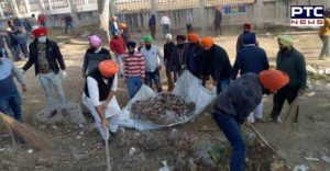  Youth Akali Dal (YAD) led by Gurpreet Singh Raju khanna launches cleaning campaign on the conclusion of Shaheedi jor mel in Fatehgarh Sahib