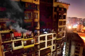 mumbai 14th floor chembur fire 7 people were killed