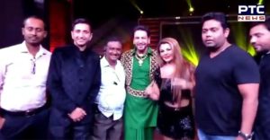 Indian dancer Rakhi Sawant singer Gurdas Maan with Video viral