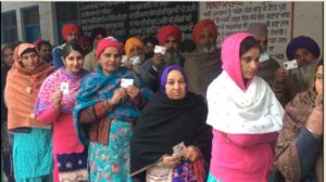 Punjab Panchayat elections Punjab 8 districts 14 places Re-polling started