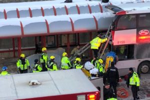 Canadian capital Ottawa bus crash 3 dead ,23 injured