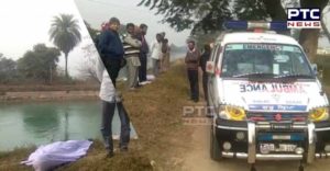 Nabha : 4 members of a family attempt to suicide by jumping into canal , Father-son drowned