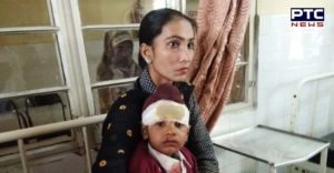 Amritsar Mannawala School Auto Rickshaw Truck Collision 9 school children injured