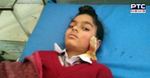 Amritsar Mannawala School Auto Rickshaw Truck Collision 9 school children injured