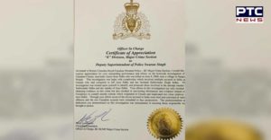 Canadian Police S.P.Swaran Singh Khanna awards with Honored