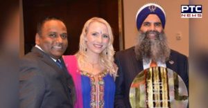 Indian Sikh Gurinder Singh Khalsa US special award With Honored