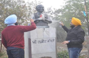 Rajiv Gandhi statue Blacksmith case Gurdeep Gosa and Mittpal Singh Dugri jail Release