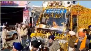 Shabad Guru Yatra Sri Muktsar Sahib next stage Depart
