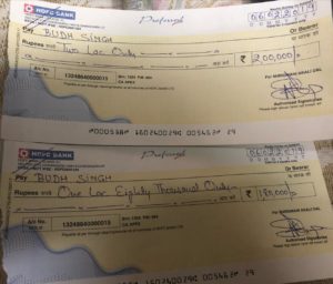 Gurdaspur Village Kotli Surat Malli Farmer Buddh Singh SAD Pays Loan